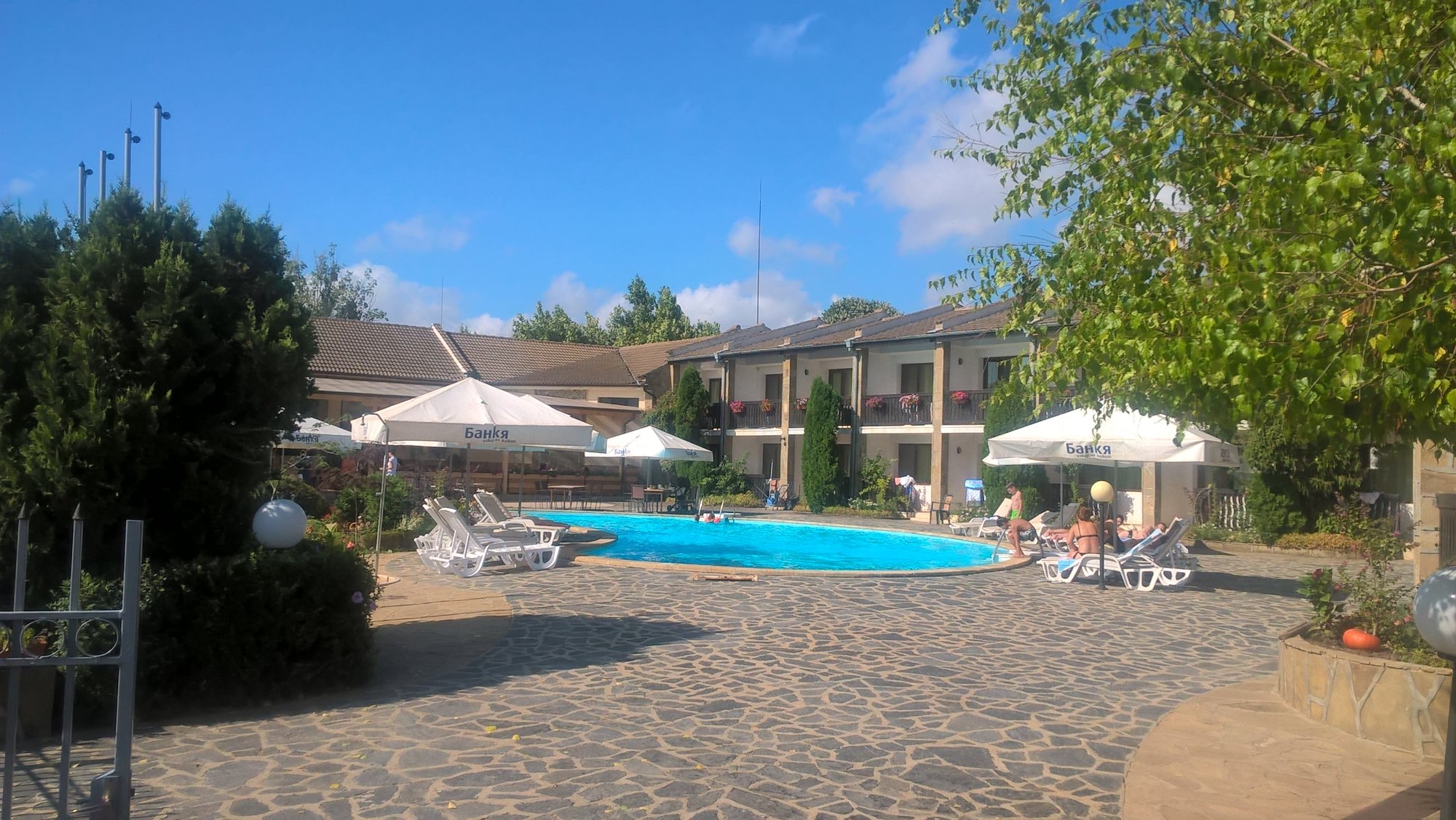 Hotel Yanitsa-泳池