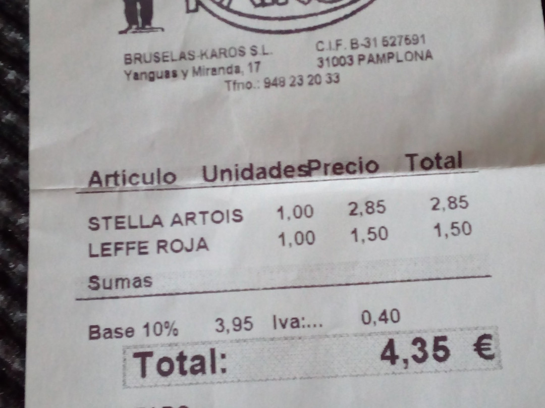 Cerveceria Bruselas-Kairos-潘普洛纳必去景点