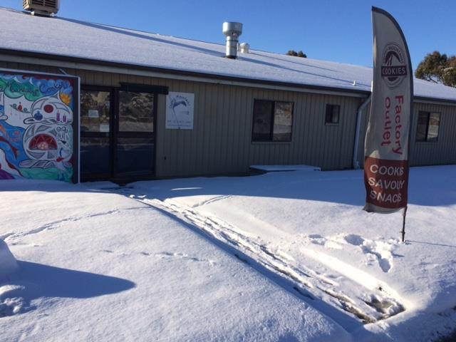 Snowy Mountains Cookies