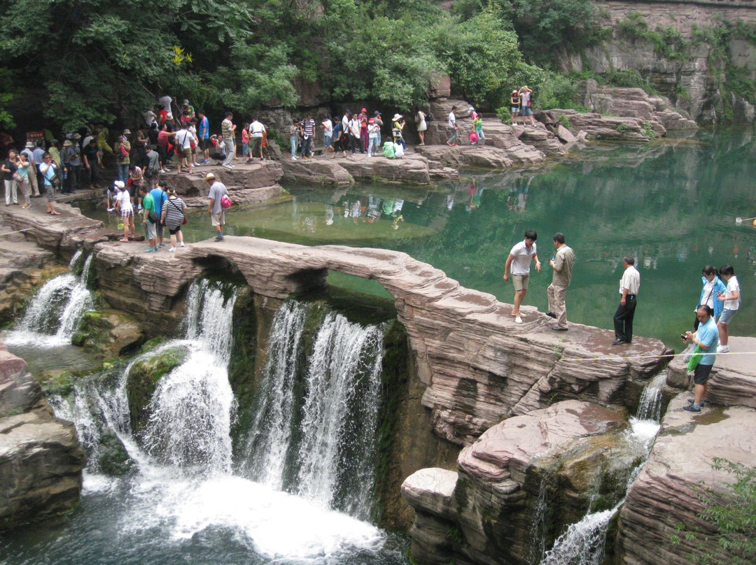 云台山地质公园景点图片