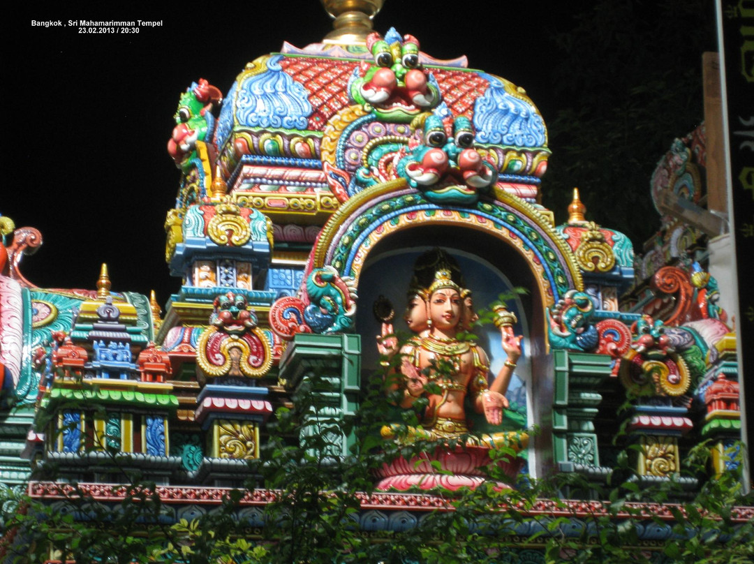 马里安曼兴都庙-曼谷必去景点