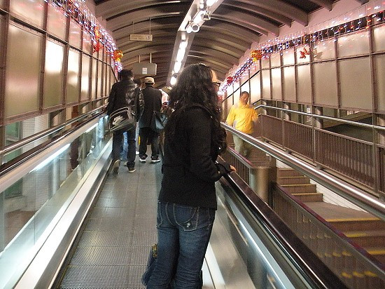 半山自动扶梯-香港必去景点