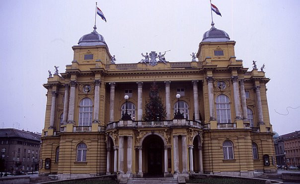 Teatre Nacional Croata-萨格勒布必去景点
