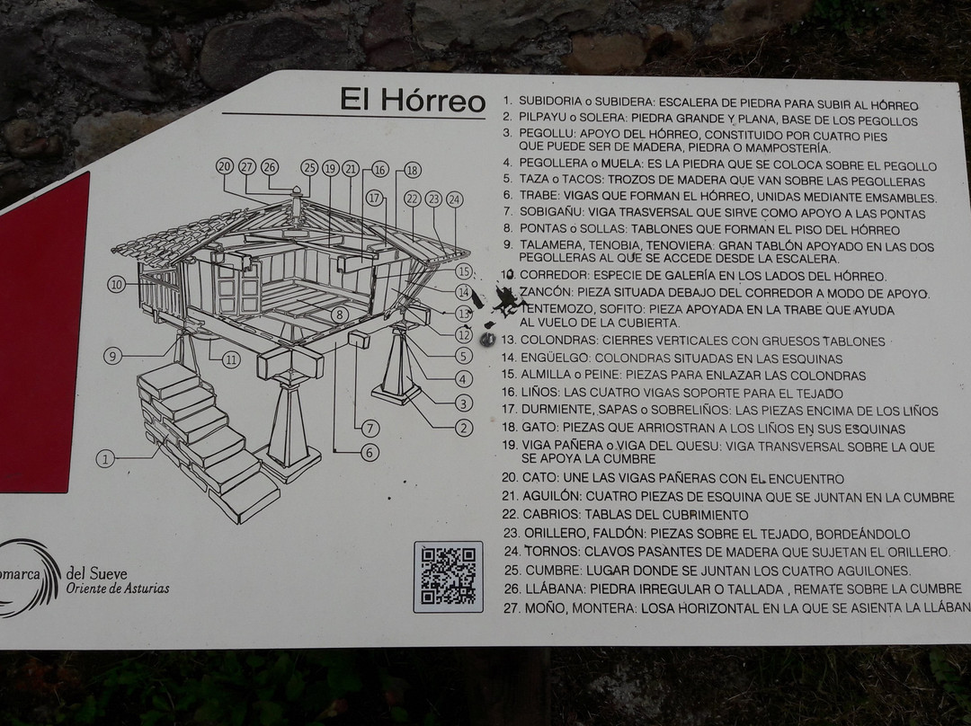 Conjunto de Horreos de Espinaredo景点图片
