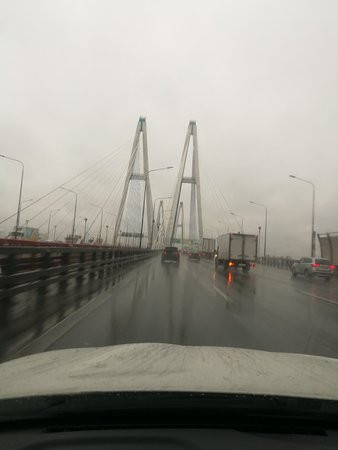 Bolshoi Obukhovskiy Bridge-圣彼得堡必去景点