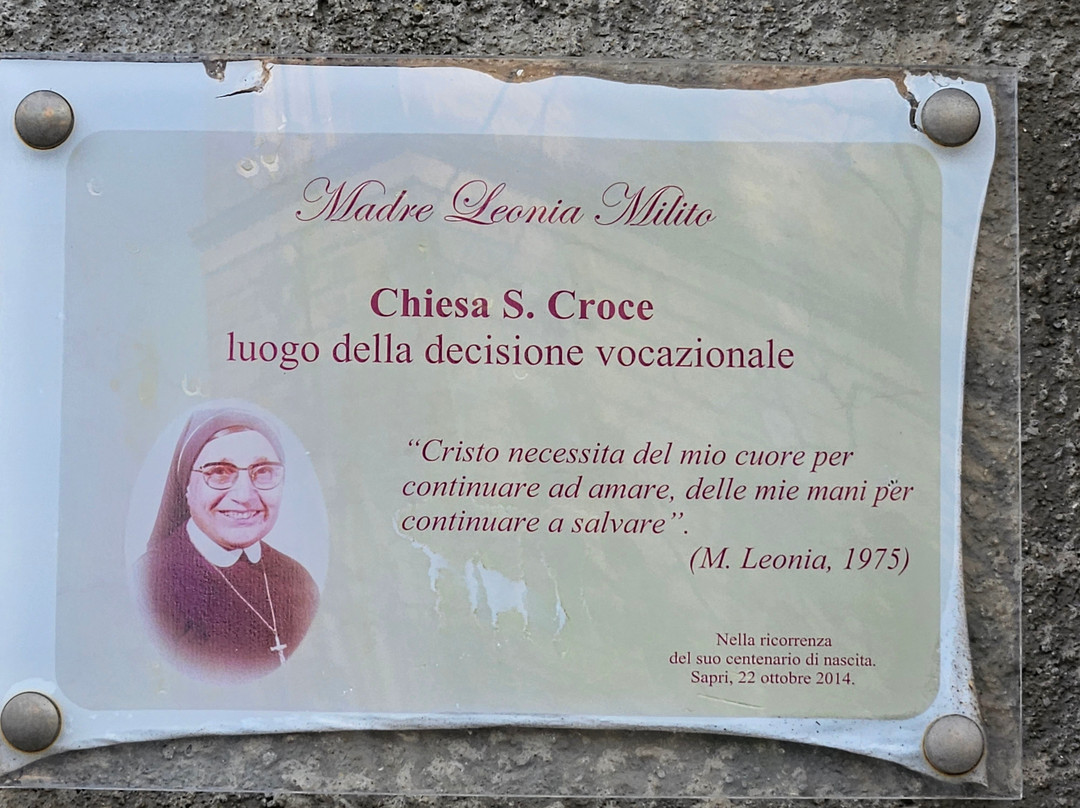 Chiesa Santa Croce - Comune Di Sapri