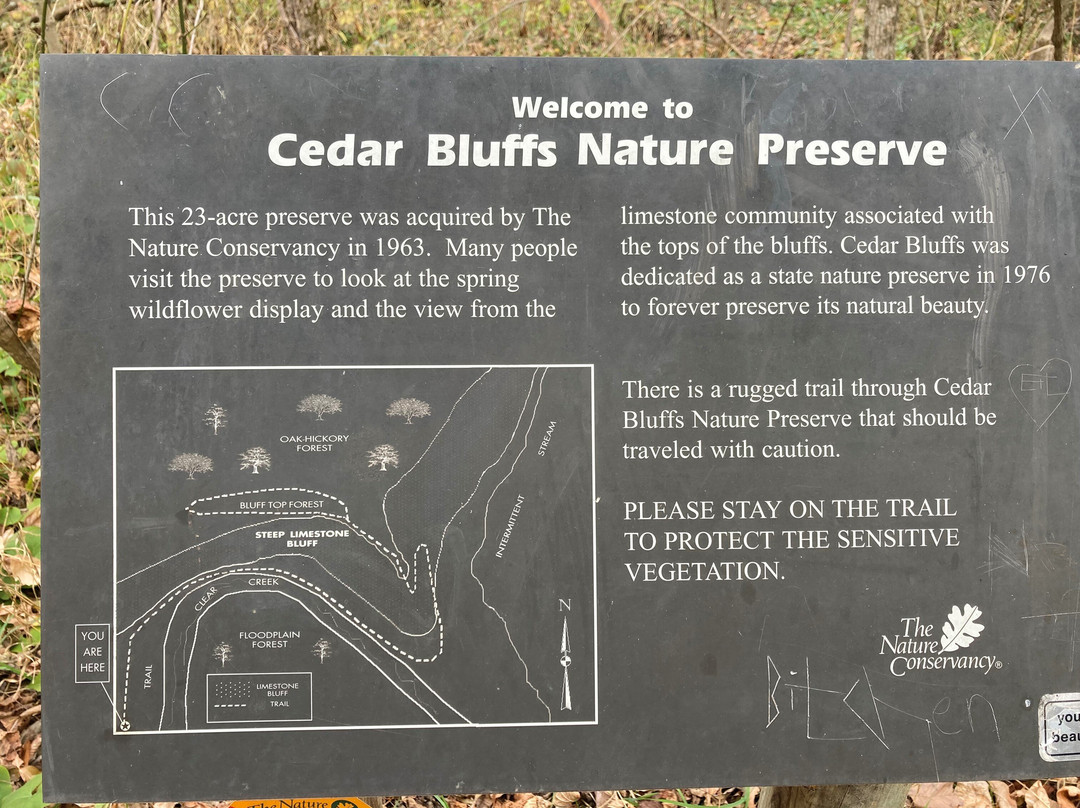 Cedar Bluffs Nature Preserve