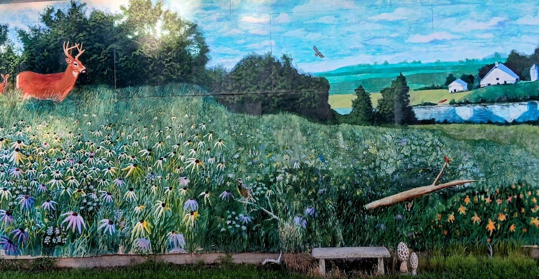 American Gothic Barn-Mount Vernon必去景点