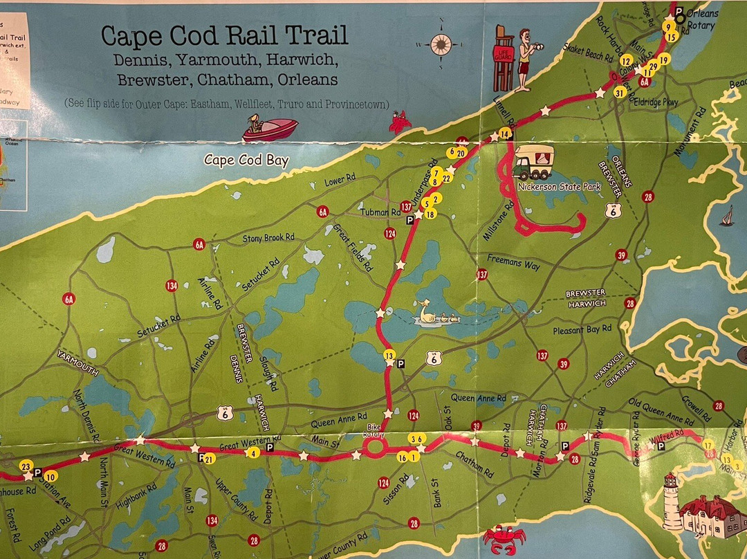 Cape Cod Rail Trail景点图片