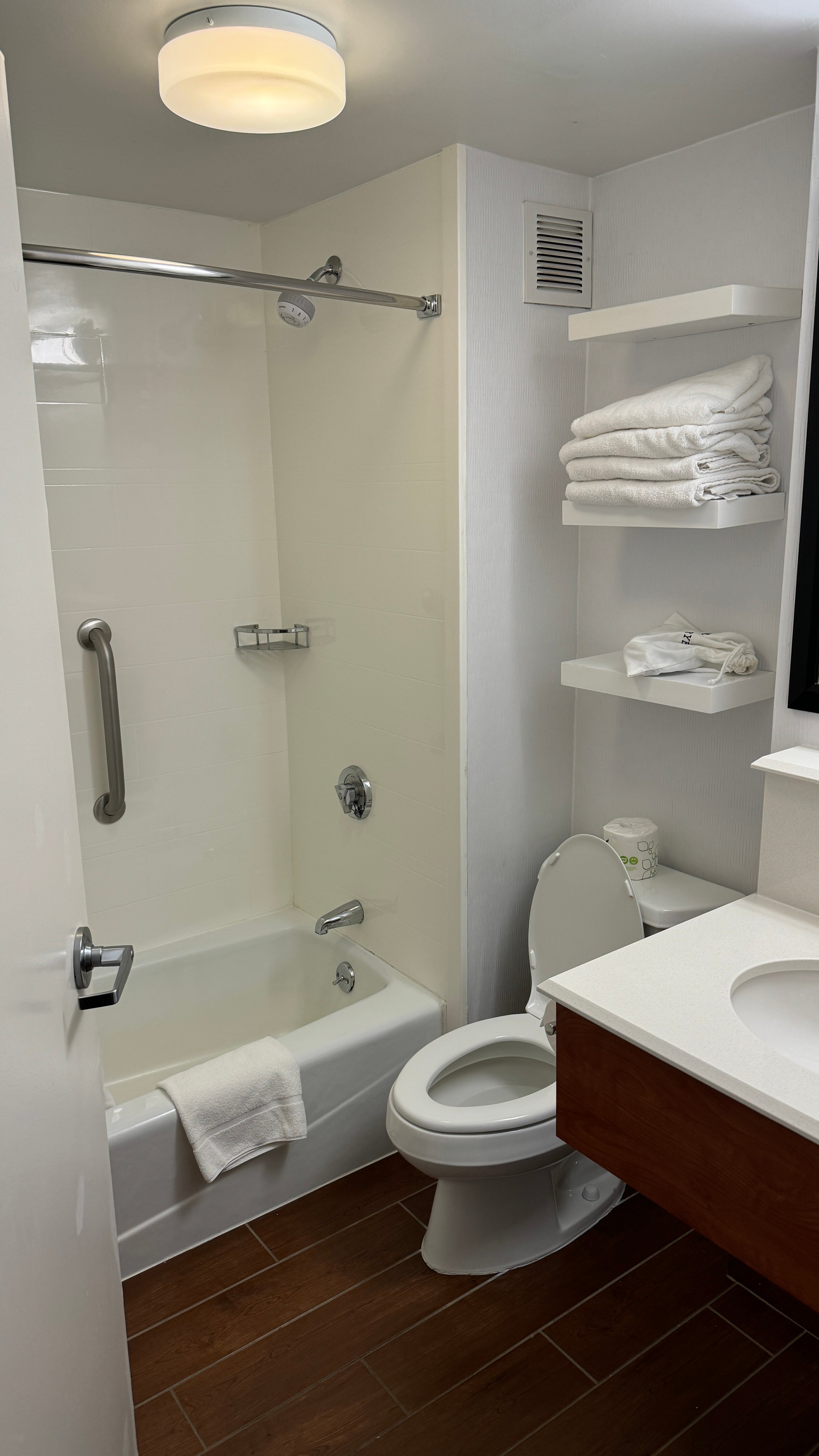 德梅因机场希尔顿恒庭酒店-浴室