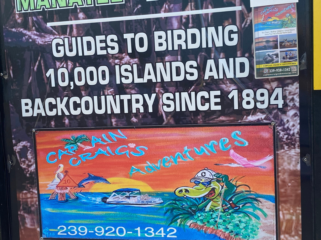 Captain Craig’s Everglades Boat Adventures LLC-Chokoloskee必去景点