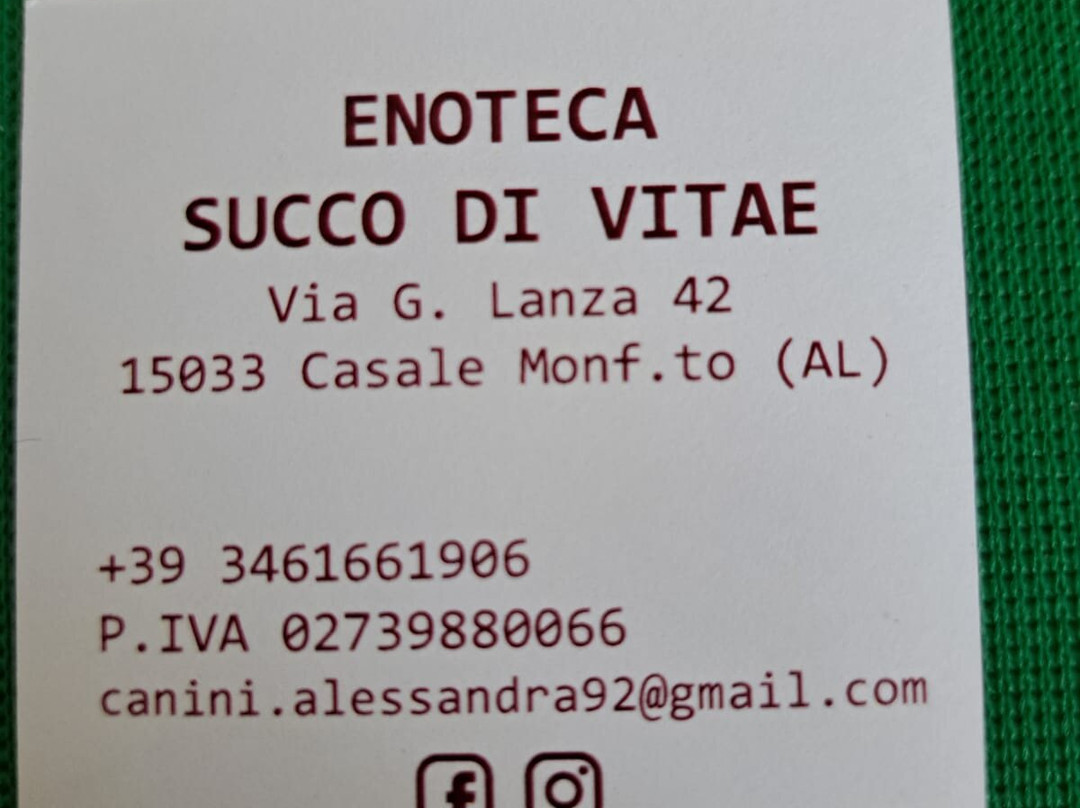 Enoteca Succo Di Vitae-Casale Monferrato必去景点