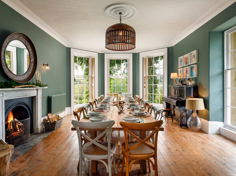 Parracombe酒店住宿-Beachborough Country House