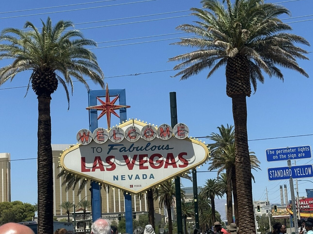 Welcome to Fabulous Las Vegas Sign-拉斯维加斯必去景点