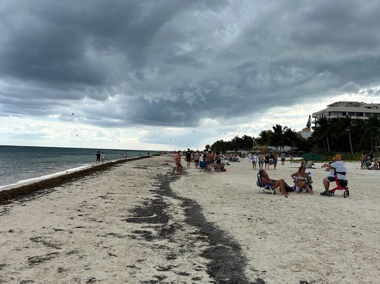 Playa de Puerto Morelos-从莫雷洛斯港必去景点