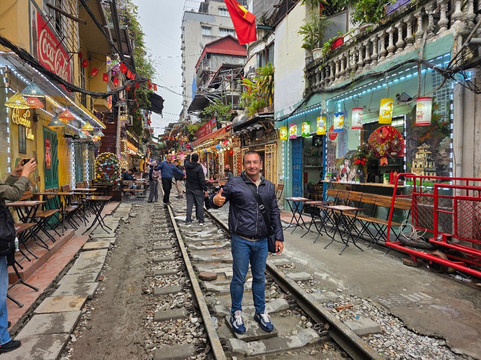 Hanoi Train Street-河内必去景点
