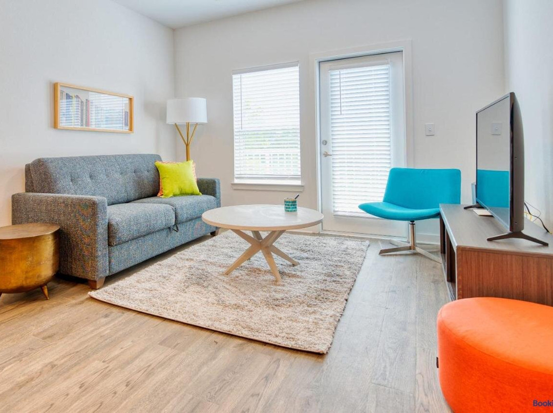 Luxe One Bedroom Apartment with Balcony