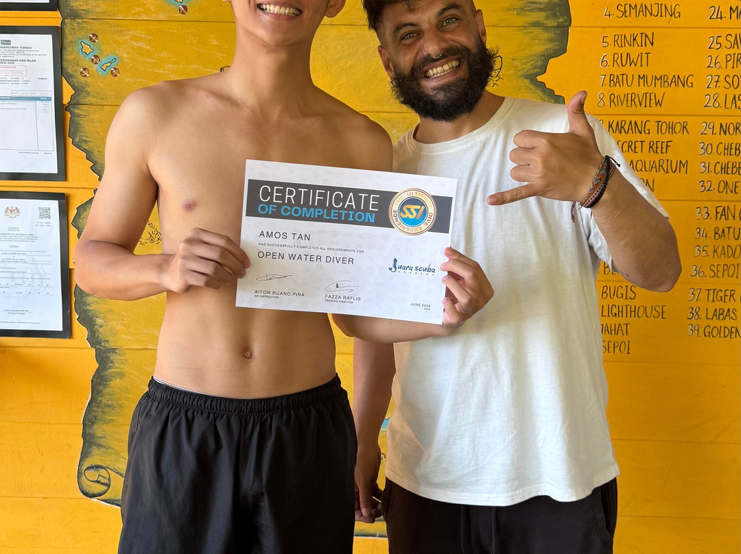 Juara Scuba Academy-刁曼岛必去景点