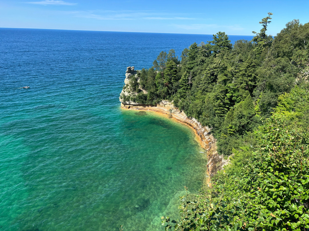 Miners Castle Rock-缪尼辛必去景点