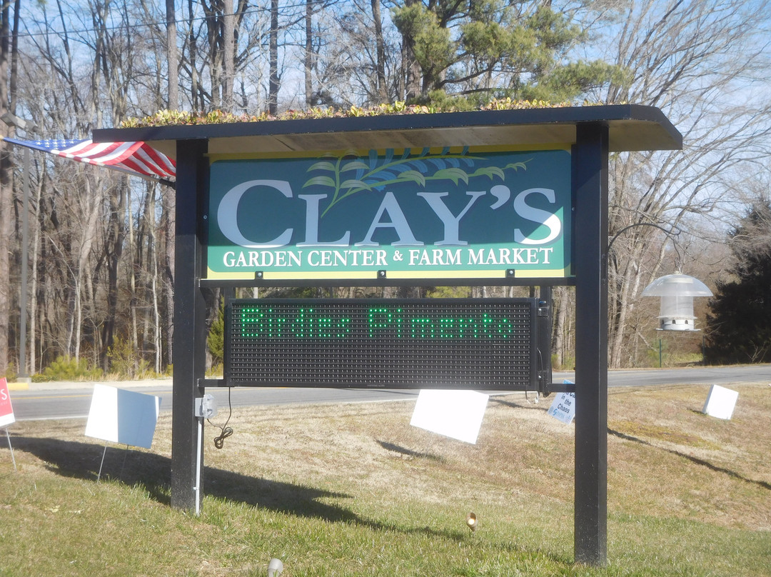 Clay's Garden Center & Farm Market-Blackstone必去景点
