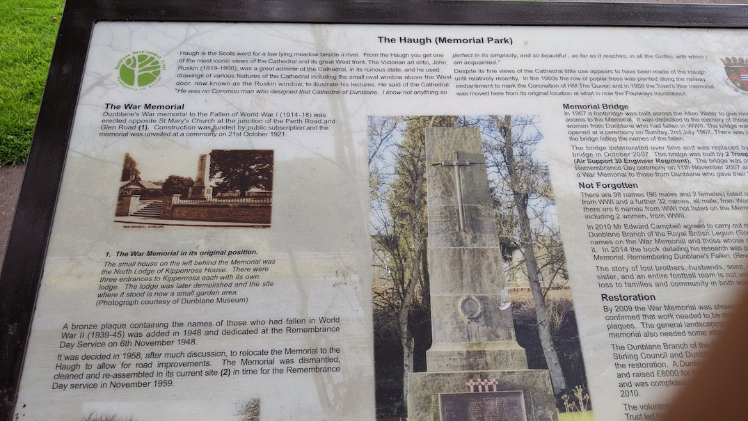 Dunblane War Memorial-Dunblane必去景点