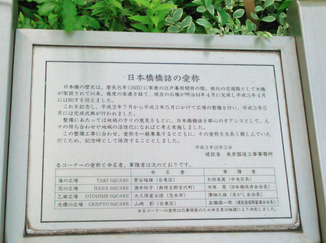 Nihonbashi Tourist Information Center-Nihonbashi必去景点