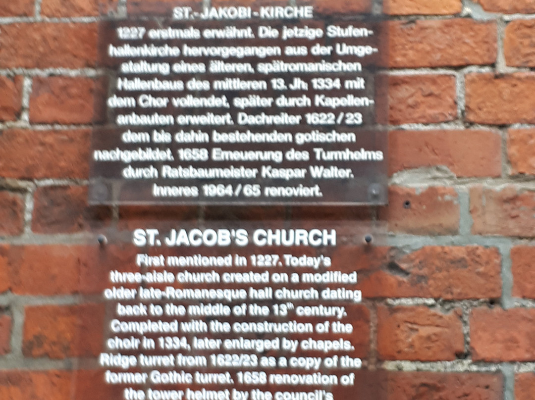 Sankt Jakobi Church-吕贝克必去景点