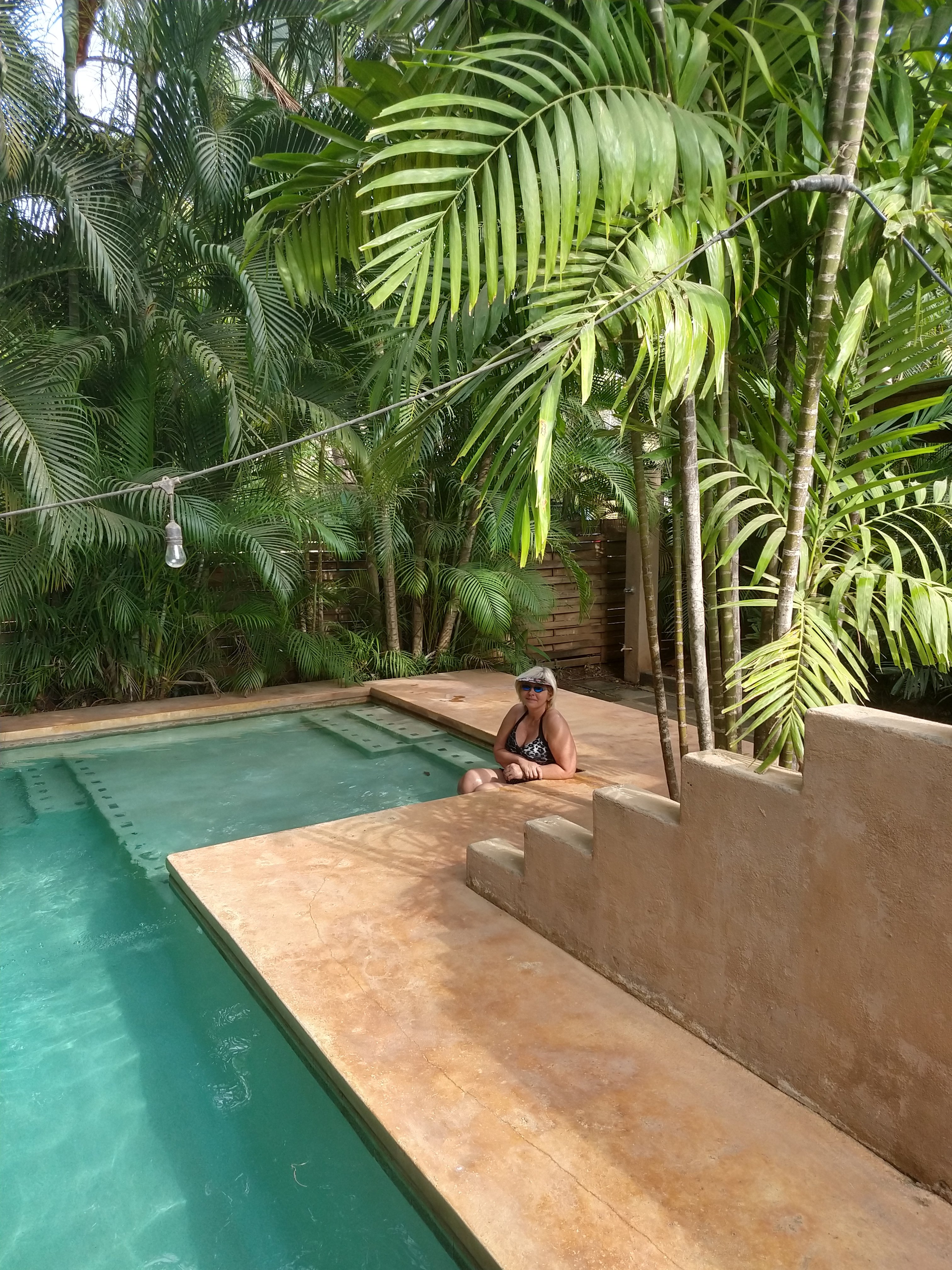 Cafe Playa Negra Boho Chic Hotel-泳池