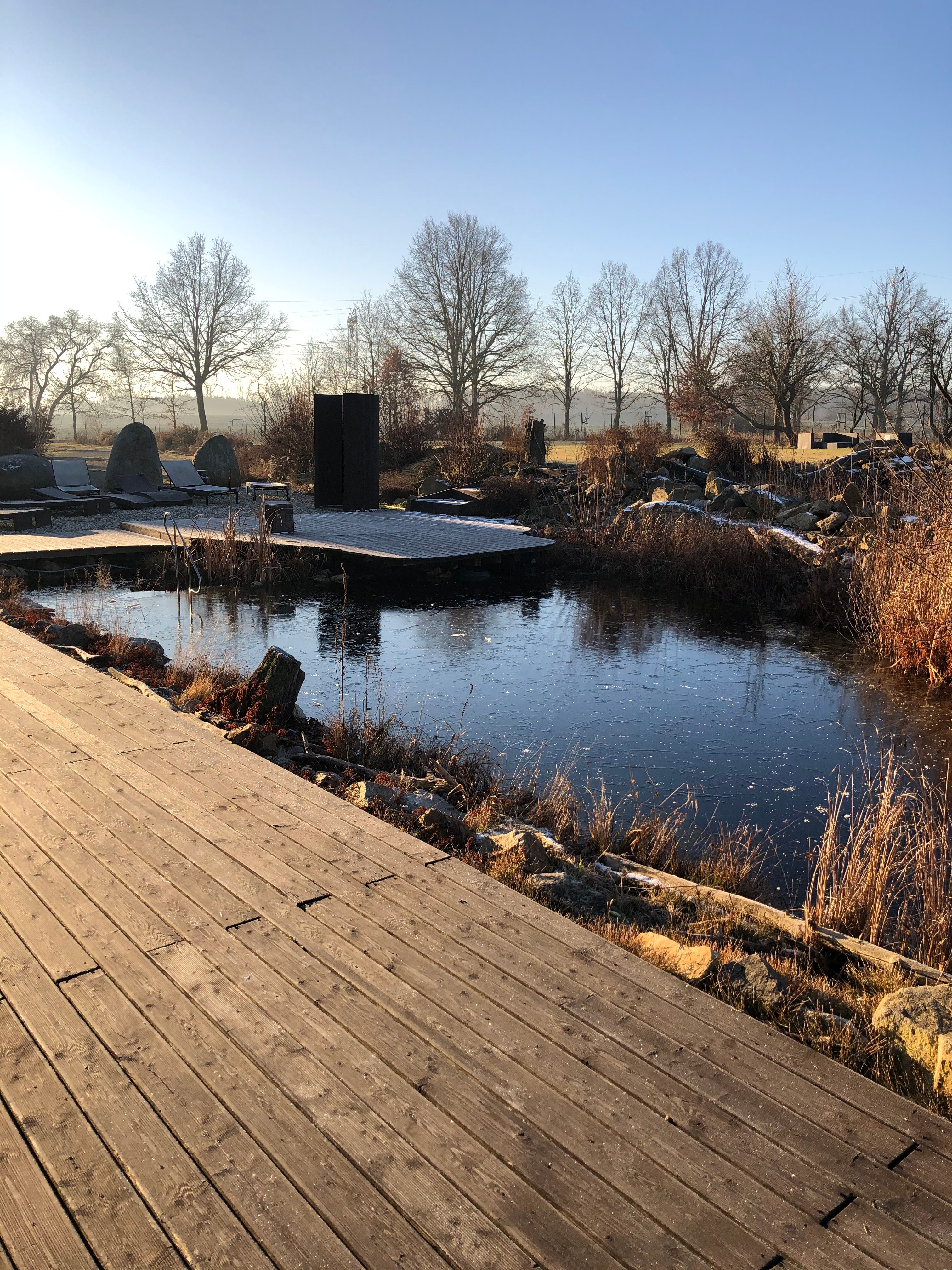 Wellness Hotel Boží Oko-泳池