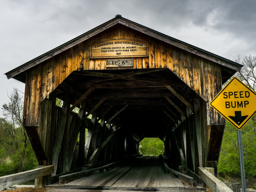 Cambridge Junction Covered Bridge-Cambridge必去景点
