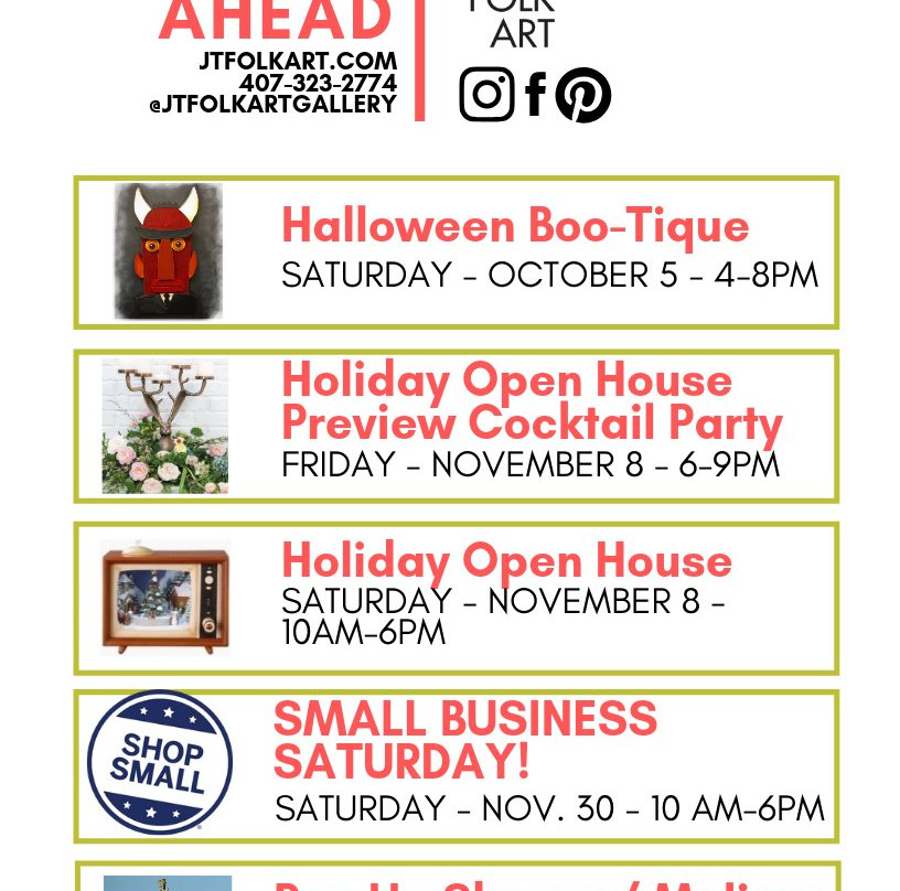 Jeanine Taylor Folk Art-桑福德必去景点