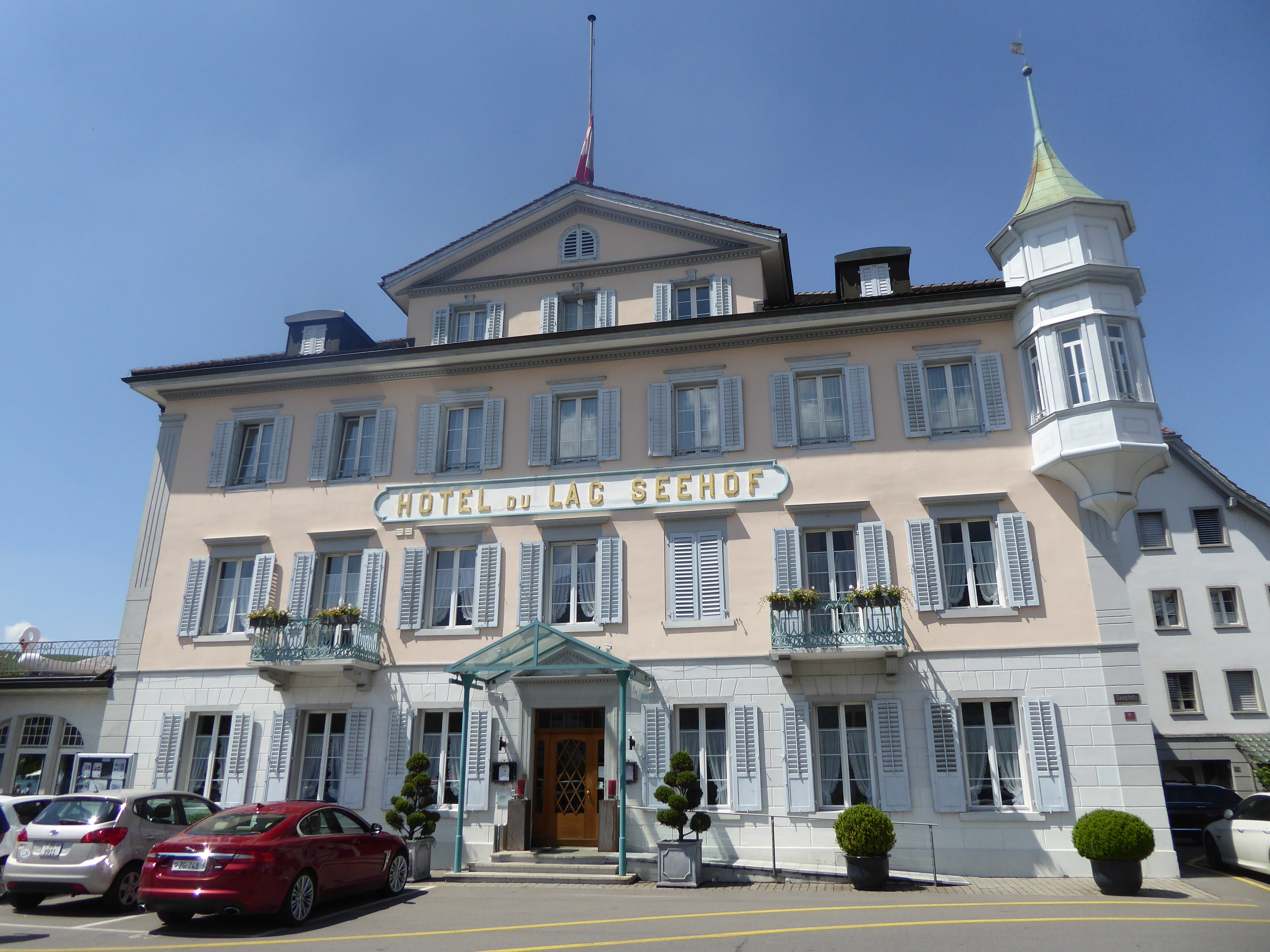 Hotel Restaurant Seehof-浴室
