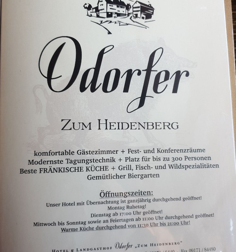 Gasthof zum Heidenberg主图
