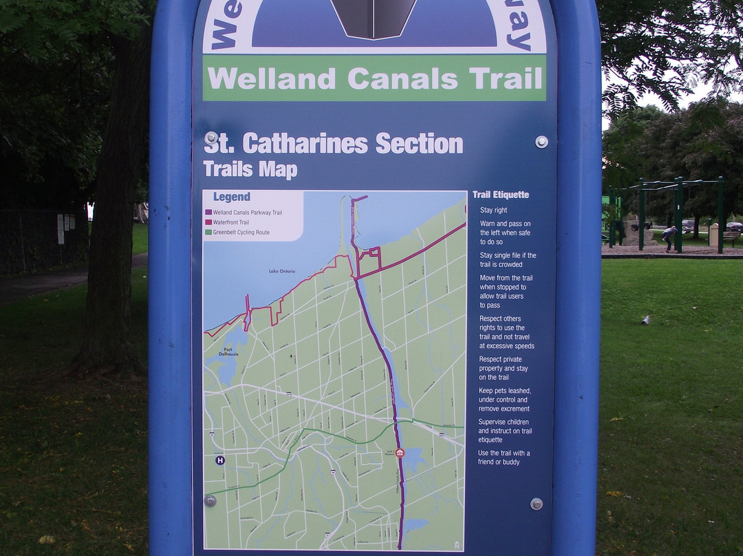 The Welland Canals Parkways Trail-科尔本港必去景点