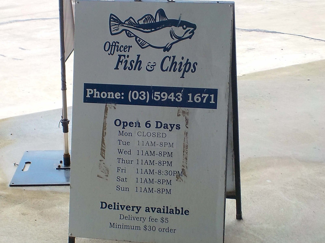 Officer Fish And Chips