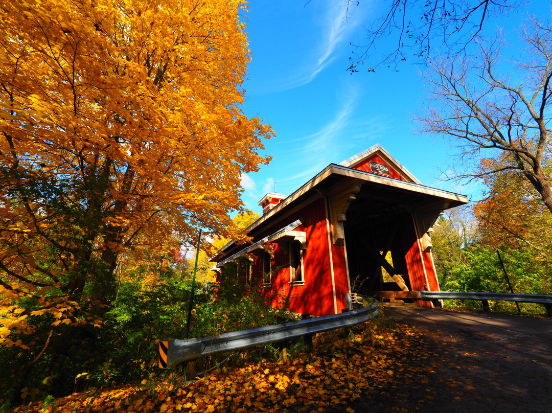 Richard P Eastman Covered Bridge-Yellow Springs必去景点