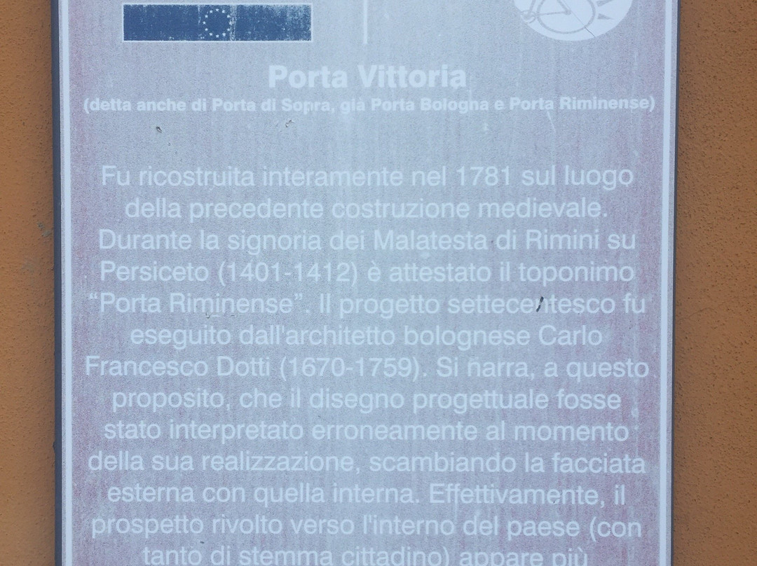 Porta Vittoria detta Porta di Sopra景点图片