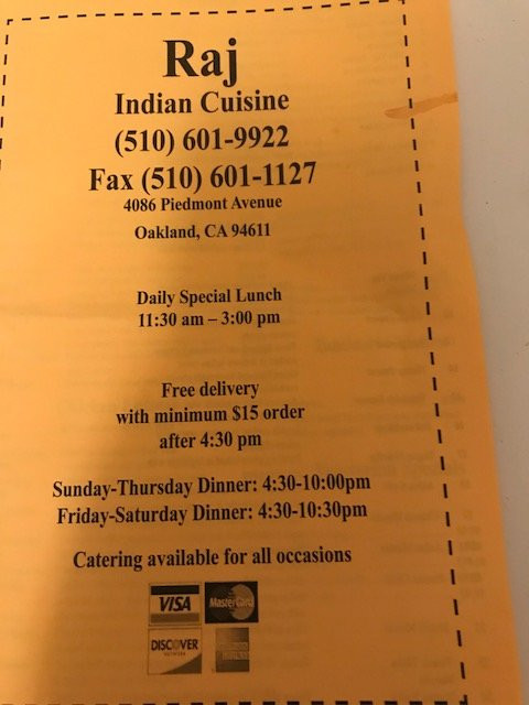 Raj Indian Cuisine