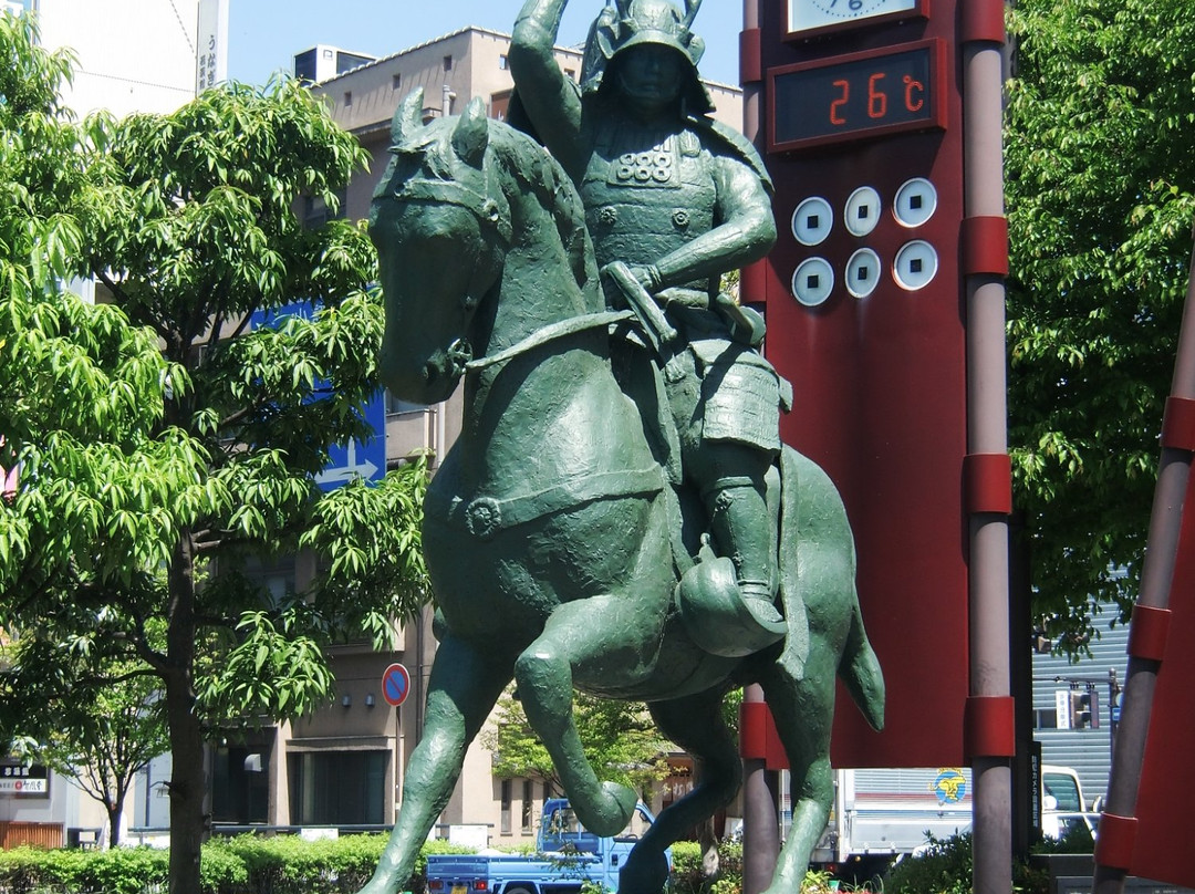 Equestrian Statue of Sanada Yukimura-上田市必去景点