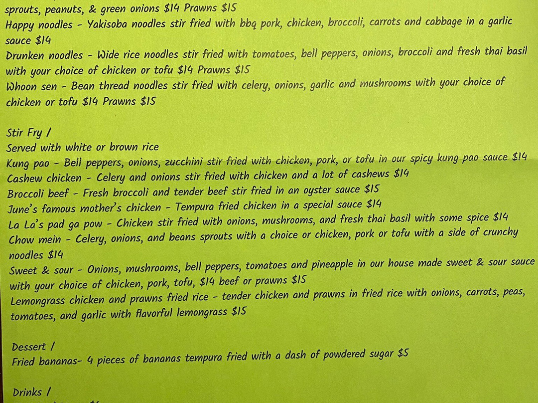 June's Asian Kitchen