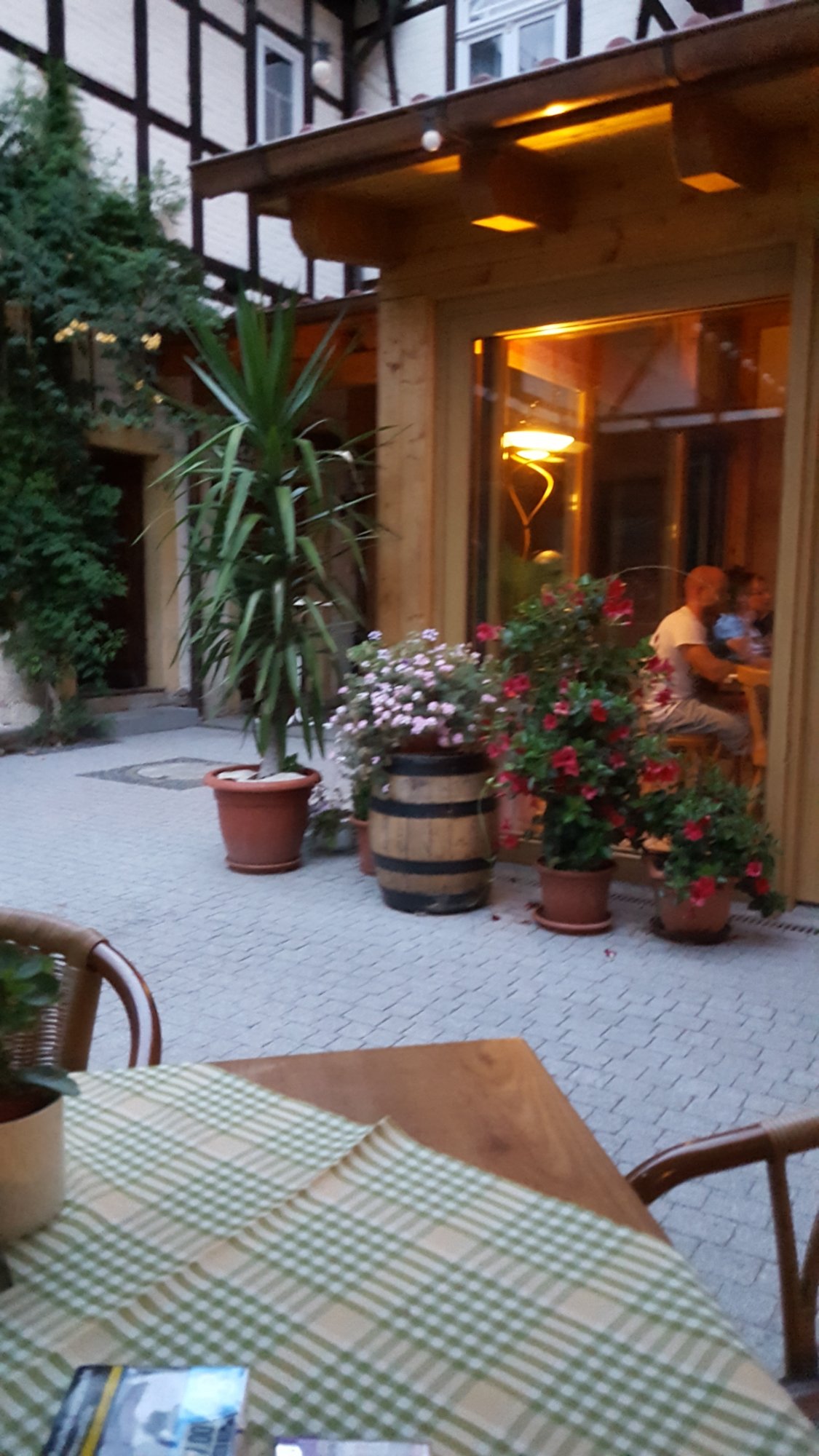 Hotel Zur Grünen Eiche-浴室
