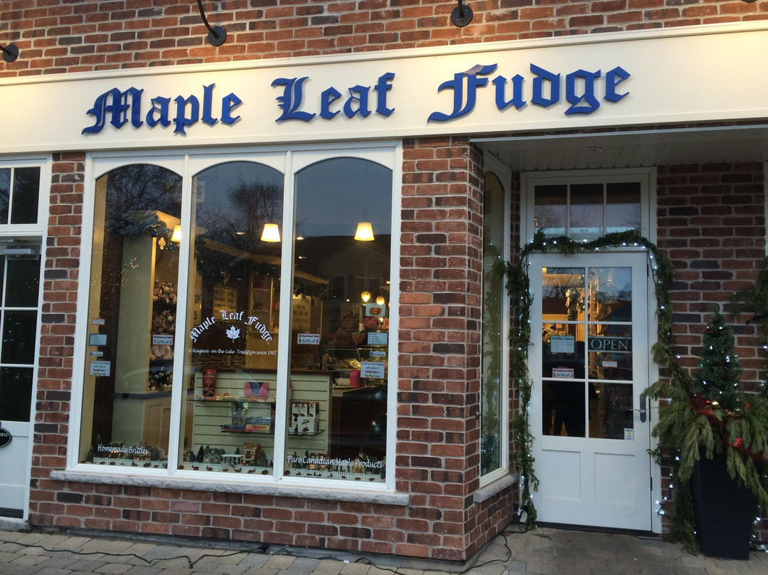 Maple Leaf Fudge-滨湖尼亚加拉必去景点