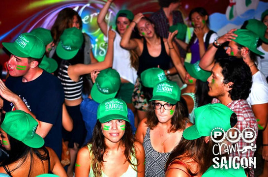 Pub Crawl Saigon-胡志明市必去景点