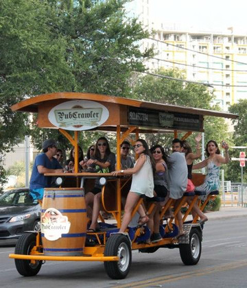 Pedal Pub Austin-奥斯丁必去景点