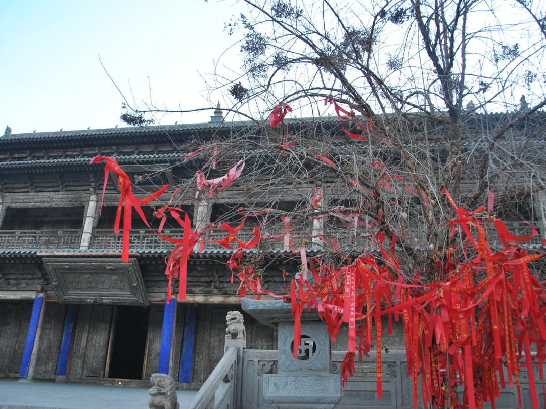 张掖大佛寺景点图片