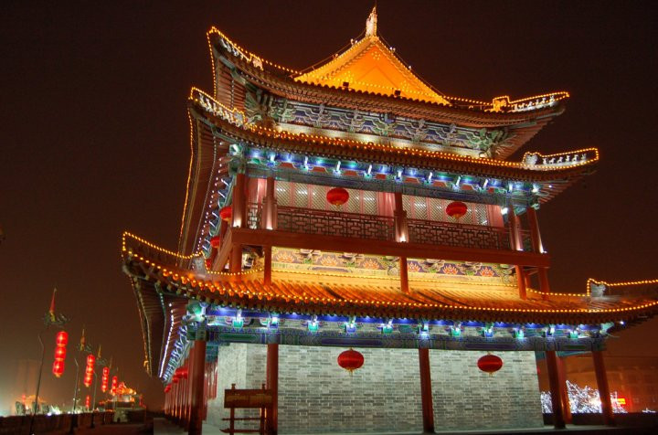 西安城墙-西安市必去景点