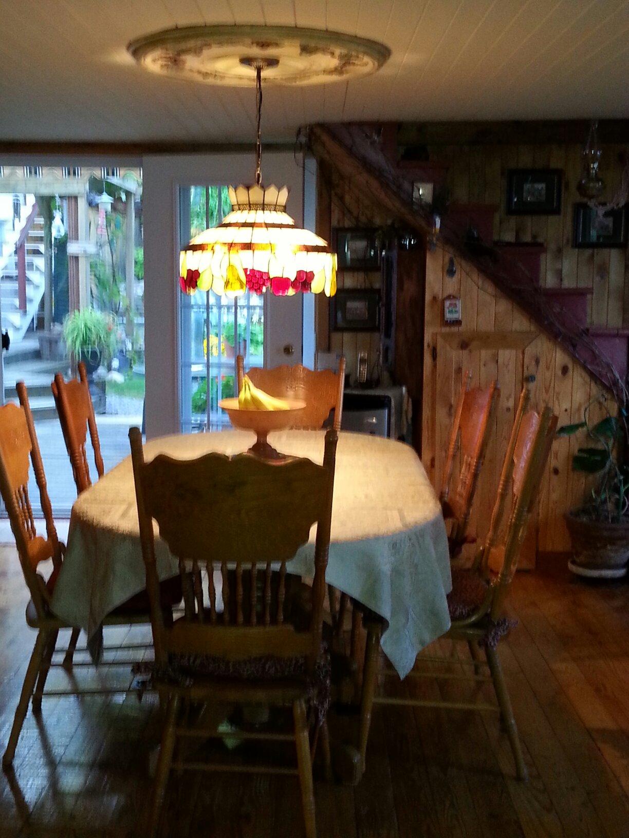 Gite Au Petit Matin du Vieux Chemin-餐饮