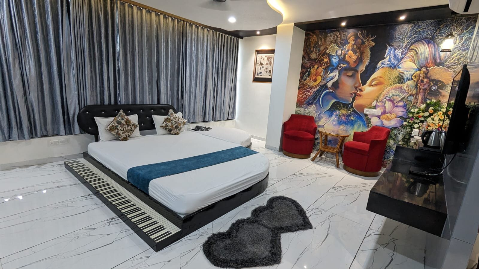 Hotel The Grand Piano - Best Business Hotel In Patan-客卧