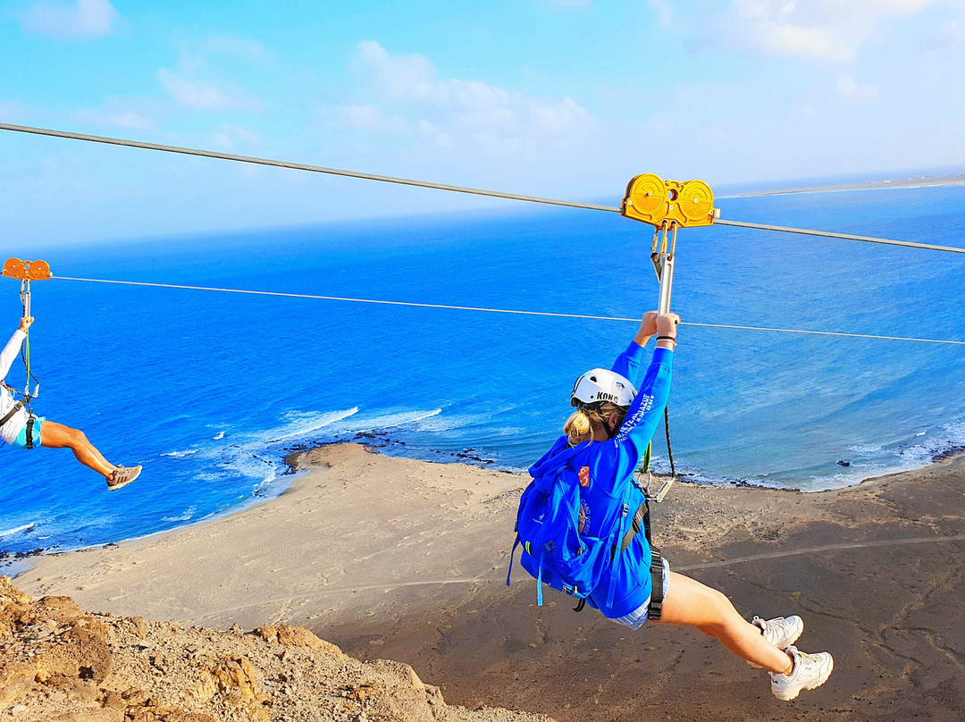 Zipline Cabo Verde-圣塔玛丽亚必去景点