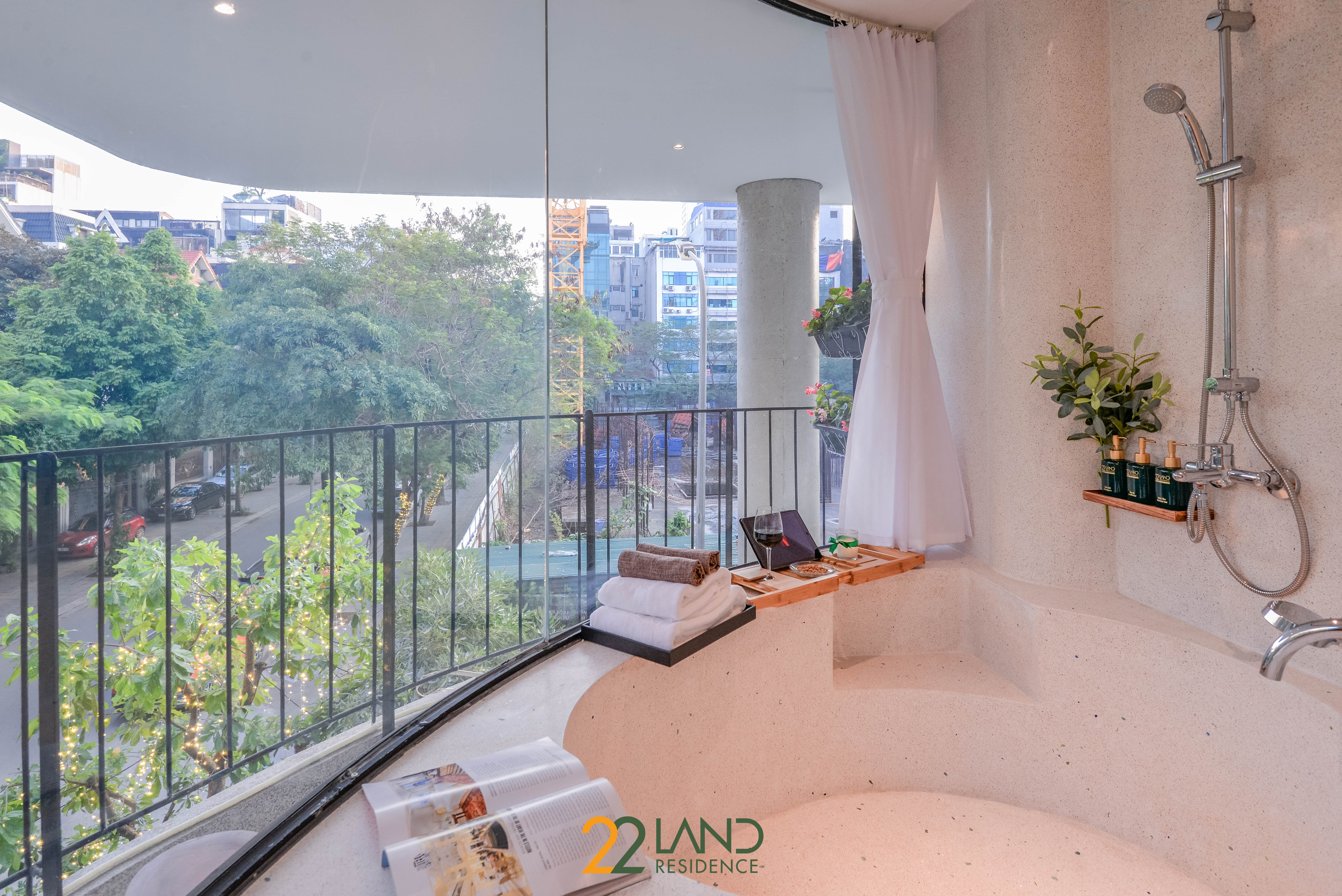 22Land Residence Hotel-浴室
